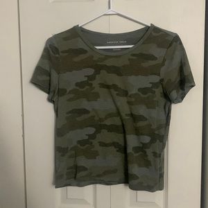 American Eagle. Size medium. Camo patterned t-shirt.